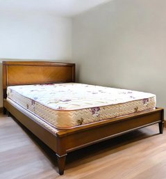 Mid Century Modern Full Size Bed (Box Spring And Mattress Is Not Included) #310