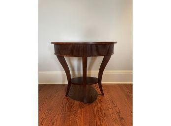 Contemporary Oval Top Side Table LANE Furniture