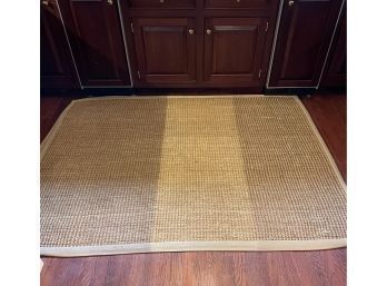 Contemporary Handwoven Braided Rug