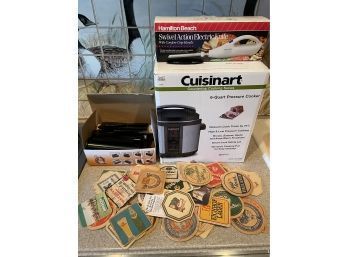 Cuisinart Electric Cooker (new), Electric Knife And Sushi Maker