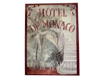 HOTEL DE MONACO Canvas Print 31.5 X 24