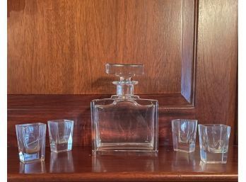 MCM Decanter And Glasses