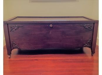 Antique Walnut Cedar Chest