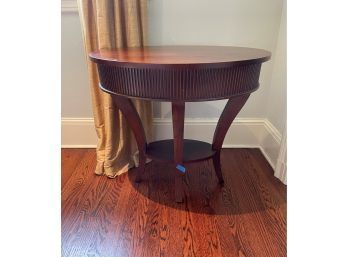 Contemporary Oval Top Side Table LANE Furniture