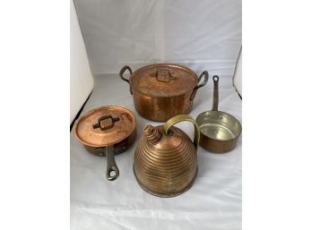 Mixed Lot Of Vintage Pots