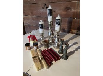 Candleholders And Candles