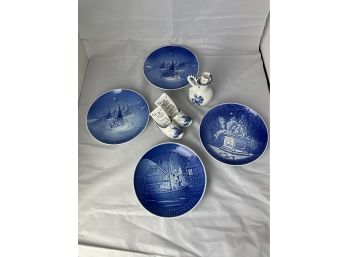 Mixed Lot Of Copenhagen Porcelain