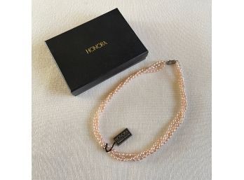 Honora Freshwater Pink Pearl Necklace #228   'L'