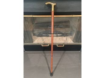 Brass Handle Walking Canes Stick 34.5'   #33