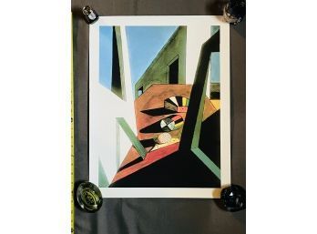 20.5 X 16 Unframed Modern Art Print #203  'L'