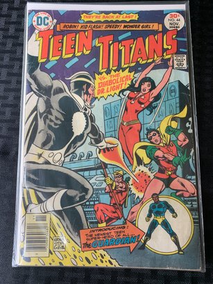 DC Comics - November 1976, Issue 44 - Teen Titans, The Man Who Toppled The Titans, 1st App Of Guardian
