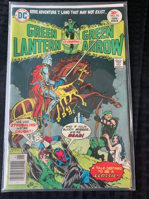 DC Comics - January 1977, Issue 92 - GREEN LANTERN, The Legend Of The Green Arrow!