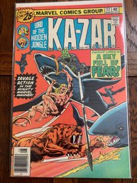 Marvel Comics - August 1976, Issue 17: Lord Of The Hidden Jungle, KA-ZAR, A Sky Full Of FEAR!
