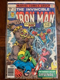 Marvel Comics - September 1978, Issue 114: The Invincible IRON MAN, The Menace Called ARSENAL!