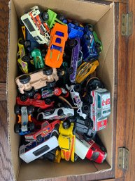Assorted Hot Wheels Cars, Character Toy Cars, And Other Vehicles, Vintage To Modern, All Used, Conditions Vary