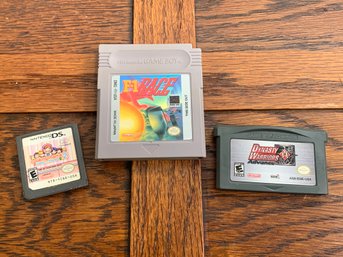Small Vintage Collection Of Nintendo DS And Gameboy Games - Cooking Mama 2, Dynasty Warriors Advance, F-1 Race