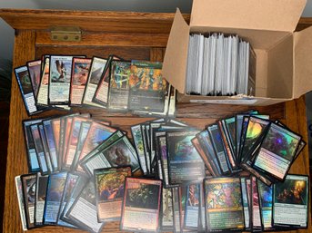 MAGIC The Gathering - Box Of Loose Deckmaster Cards, Vintage To Modern, Lots Of Holograms (lot 2 Of 4)