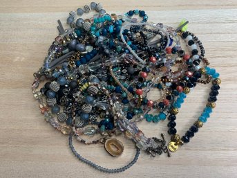 Wearable Beaded Necklaces, Pre-loved, Ready To Wear Or Use Strands For New Pieces, Projects, Design