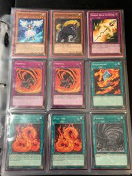 Binder Of Yu-Gi-Oh! Trading Card Game TCG Cards 1996 To 2020 , 17 Pages Mostly First Editions, Plastic Sleeves