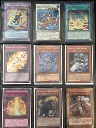 Yu-Gi-Oh! TCG Trading Card Game - Mostly First Edition/Limited, All Holographic, Holos, Each In Plastic Sleeve