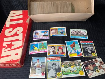 1970s  Baseball Cards Topps, MLB, Stored In Box As Shown, Sports Trading Cards
