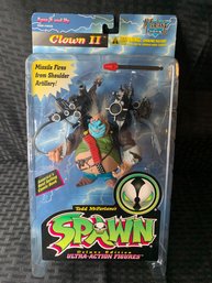 McFarlane Toys, Spawn Ultra Action Figure Clown II Comic Book Character, New In Box, NIB