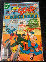 DC Comics, All Star Comics - Issue 45, April 1977, With The Super Squad, The Master Plan Of Vandal Savage