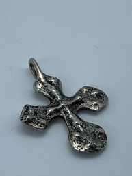 David Andersen Viking Saga Sterling Silver Cross Pendant, Replica Of 900 AD Original, Norway, 1.5inches, 6.3g