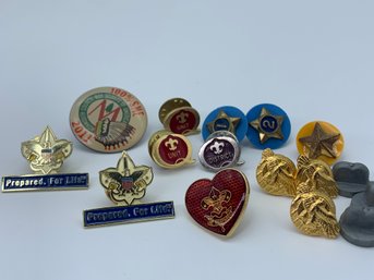 Collection Of Boy Scouts Of America Lapel Or Sash Uniform Pins