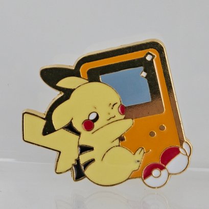 Pikachu Pokemon Brooch Pin