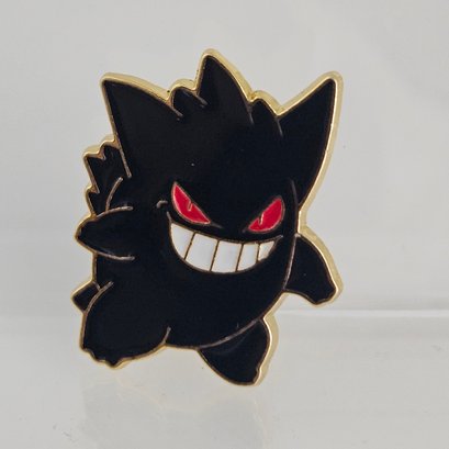 Gengar Pokemon Brooch Pin