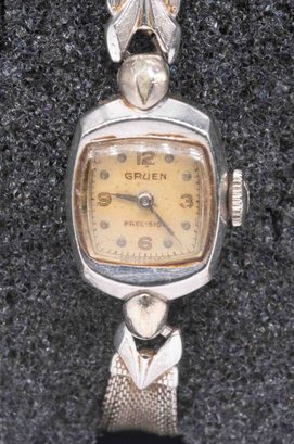 Vintage Gruen Precision 19K Gold Filled Ladies Watch