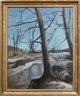 Early 20th Century Impressionist Oil On Board Signed M. Cullen