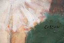Early 20th Century Post-Impressionist Oil On Canvas Signed Cosson