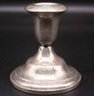 Vintage Weighted 600 Sterling Silver Candle Holder