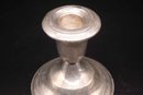 Vintage Weighted 600 Sterling Silver Candle Holder