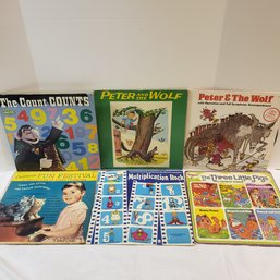 Lot Of Vintage Children's Records