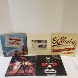 Lot Of 70s Rock Records Cheech & Chong Judas Priest