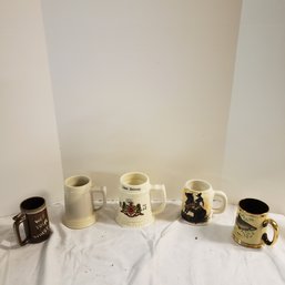 Lot Of Assorted Decorative Mugs