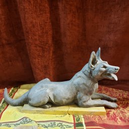 Cast Iron? Dog Statue