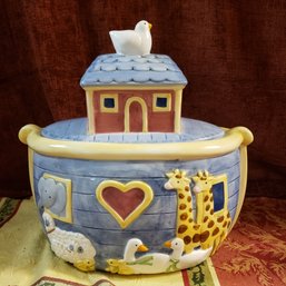 Noah's Ark Vintage Cookie Jar