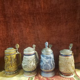 Collection Of  Vintage Beersteins By Avon #2