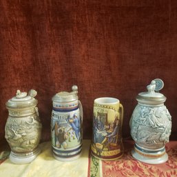 Collection Of Avon Beersteins #3