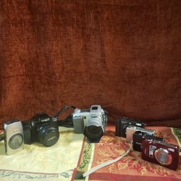 Large Lot Of Cameras