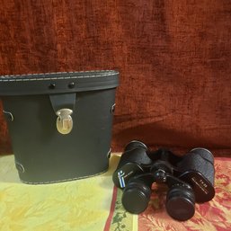 Vintage Stellar Binoculars With Case