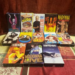 Lot Of Vintage Vhs Tapes