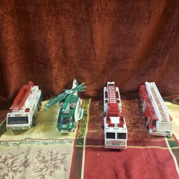 Lot Of Hess Trucks And Sunoco Truck