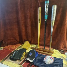 Lot Of Baseball Equipment