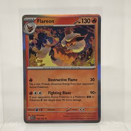 Flareon Holo Pokemon 151 S & V Pokemon Card