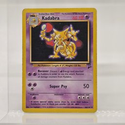 Kadabra Base Set 2 Vintage Pokemon Card